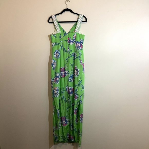 Lilly Pulitzer Green Dress Size 6 - Picture 7 of 7